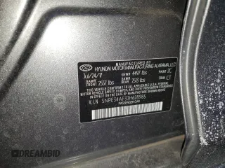 2018 Hyundai Sonata Sport Plus with VIN 5NPE34AF3JH628985, listed as a Copart auction lot 84901014 with 81,049 mi miles and Salvage Title. Bid and sale history available at DreamBid. Image 12.