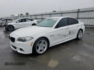 2014 BMW 5 Series 535d with VIN WBAXA5C58ED690187, listed as a Copart auction lot 86191924 with 116,624 mi miles and Salvage Title. Bid and sale history available at carsss.com. Image 1.