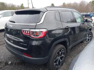 2024 Jeep Compass Limited with VIN 3C4NJDCN9RT130408, listed as a IAAI auction lot 41390693 with 8,412 mi miles and . Bid and sale history available at carsss.com. Image 4.