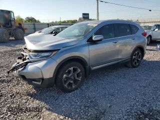 2019 Honda CR-V Touring with VIN JHLRW2H92KX022843, listed as a Copart auction lot 52649355 with 48,840 mi miles and Salvage Title. Bid and sale history available at carsss.com. Image 1.