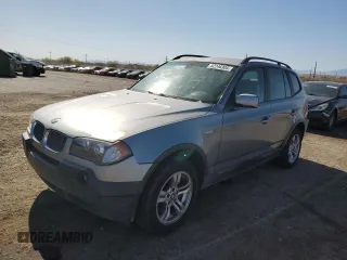 2004 BMW X3 3.0i z VIN WBXPA934X4WA66109, wystawiony jako Copart lot #52246305 z przebiegiem 198 051 mil mil oraz Czysty tytuł • Clean title. Historia ofert i sprzedaży dostępna na DreamBid. Obrazek 1.