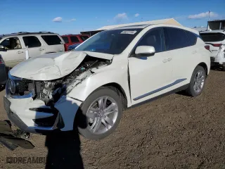 2019 Acura RDX w/Advance Pkg with VIN 5J8TC2H76KL017955, listed as a Copart auction lot 86873194 with 32,137 mi miles and Salvage Title. Bid and sale history available at carsss.com. Image 1.
