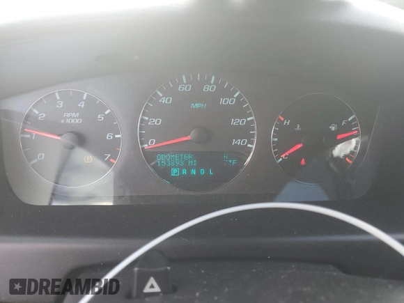2014 Chevrolet Impala LTZ with VIN 2G1WC5E37E1155067, listed as a Copart auction lot 55255825 with 153,893 mi miles and Salvage title. Bid and sale history available at DreamBid. Image 9.