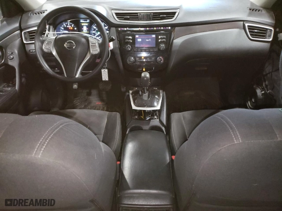 2016 Nissan Rogue SV with VIN KNMAT2MV9GP712876, listed as a Copart auction lot 64681694 with 98,230 mi miles and Salvage Title. Bid and sale history available at carsss.com. Image 8.