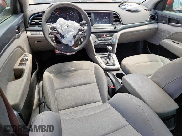 2017 Hyundai Elantra SE with VIN 5NPD84LF6HH009401, listed as a Copart auction lot 62397005 with 81,254 mi miles and Salvage title. Bid and sale history available at DreamBid. Image 8.