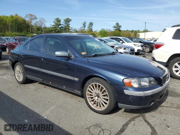 2004 Volvo S60 with VIN YV1RS59V342321760, listed as a Copart auction lot 54357014 with 135,376 mi miles and Salvage Title. Bid and sale history available at carsss.com. Image 4.