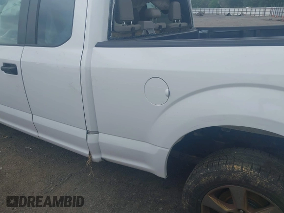 2018 Ford F-150 XL with VIN 1FTEX1EP1JKF66557, listed as a IAAI auction lot 42099567 with 126,516 mi miles and . Bid and sale history available at DreamBid. Image 20.