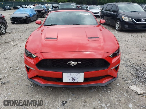 2019 Ford Mustang EcoBoost с VIN 1FATP8UH7K5170388, выставлен на аукционе Copart как лот 55011515 с пробегом 31 010 миль миль и Списание • Salvage title. История ставок и продаж доступна на DreamBid. Изображение 5.