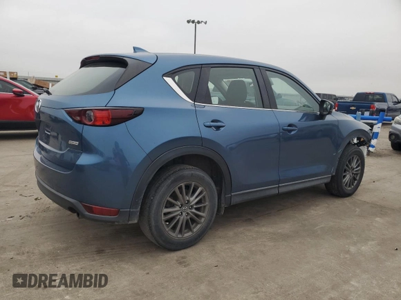 2017 Mazda CX-5 Sport with VIN JM3KFBBL9H0216619, listed as a Copart auction lot 43549865 with 92,262 mi miles and Salvage Title. Bid and sale history available at carsss.com. Image 3.
