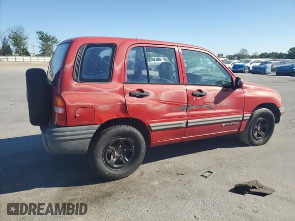 2000 Chevrolet Tracker z VIN 2CNBE13C8Y6937070, wystawiony jako Copart lot #49315885 z przebiegiem 340 051 mil mil oraz Szkoda całkowita • Salvage title. Historia ofert i sprzedaży dostępna na DreamBid. Obrazek 3.
