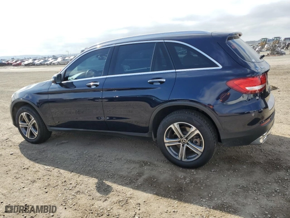 2017 Mercedes-Benz GLC with VIN WDC0G4JB6HF279198, listed as a Copart auction lot 43624795 with 147,196 mi miles and Clean Title. Bid and sale history available at carsss.com. Image 2.