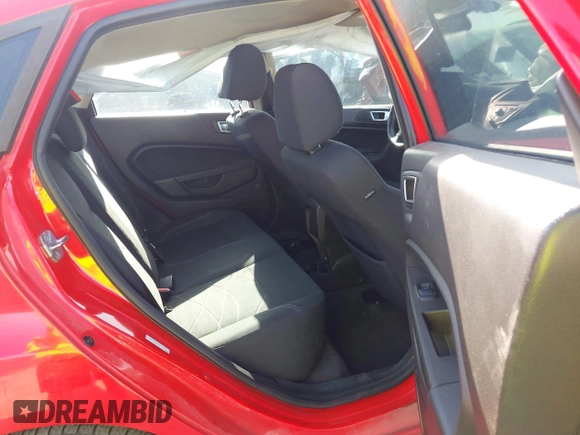 2014 Ford Fiesta SE with VIN 3FADP4BJ9EM174329, listed as a IAAI auction lot 42003743 with 86,744 mi miles. Bid and sale history available at carsss.com. Image 8.