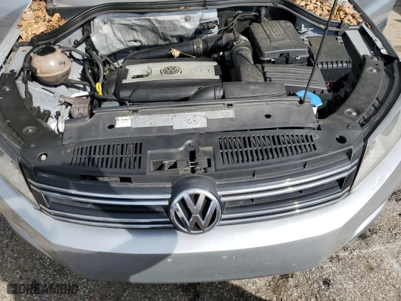 2016 Volkswagen Tiguan S with VIN WVGAV7AXXGW029826, listed as a Copart auction lot 48695935 with NaN miles and Salvage Title. Bid and sale history available at carsss.com. Image 11.