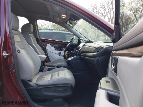 2017 Honda CR-V Touring with VIN 5J6RW2H95HL074264, listed as a IAAI auction lot 41974804 with 94,923 mi miles. Bid and sale history available at carsss.com. Image 5.