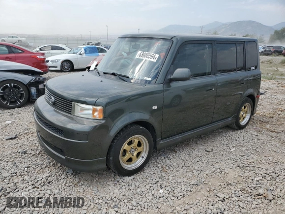2005 Scion xB with VIN JTLKT334254021324, listed as a Copart auction lot 63988594 with 131,410 mi miles and Salvage Title. Bid and sale history available at carsss.com. Image 1.