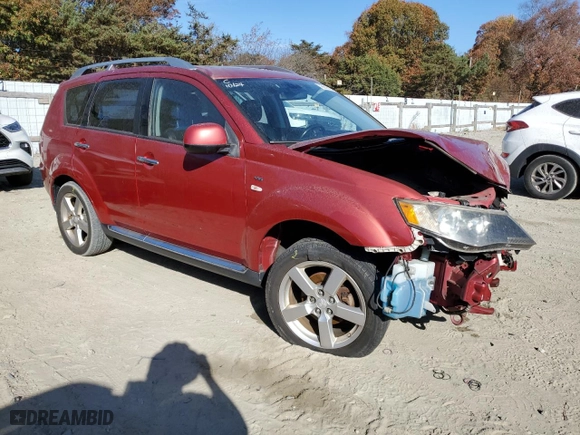 2009 Mitsubishi Outlander XLS with VIN JA4MT41X09Z011238, listed as a Copart auction lot 78812194 with 195,811 mi miles and Salvage Title. Bid and sale history available at carsss.com. Image 4.