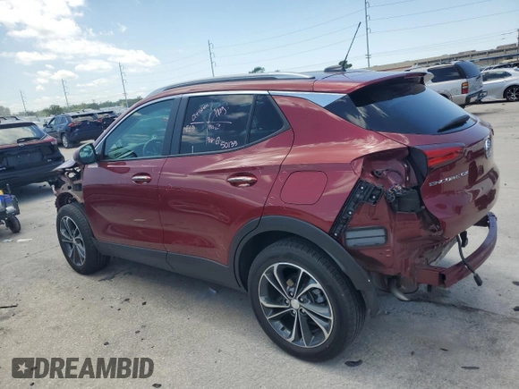 2023 Buick Encore GX Select with VIN KL4MMDSL2PB133100, listed as a Copart auction lot 56519435 with 52,287 mi miles and Salvage title. Bid and sale history available at DreamBid. Image 2.