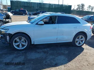 2023 Audi Q8 Premium with VIN WA1AVBF14PD022081, listed as a IAAI auction lot 41623196 with 8,432 mi miles and . Bid and sale history available at DreamBid. Image 14.