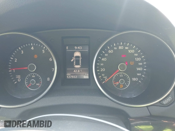 2010 Volkswagen Golf GTI with VIN WVWGV7AJ0AW245797, listed as a IAAI auction lot 42563626 with 127,932 mi miles and . Bid and sale history available at DreamBid. Image 7.