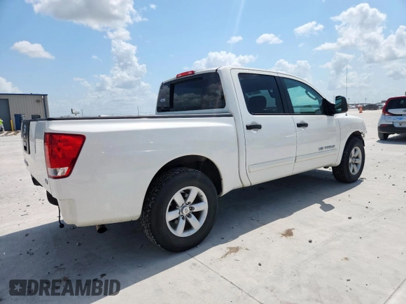 2011 Nissan Titan SV with VIN 1N6AA0ED7BN303938, listed as a Copart auction lot 61661175 with 138,098 mi miles and Salvage title. Bid and sale history available at DreamBid. Image 3.
