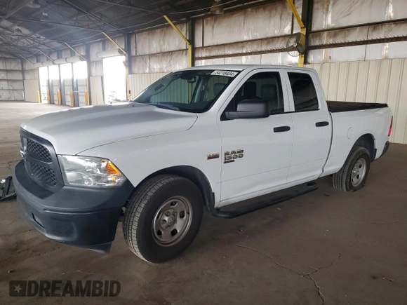 2020 Ram 1500 Tradesman with VIN 1C6RR6FT3LS151805, listed as a Copart auction lot 83980734 with 96,717 mi miles and Clean title. Bid and sale history available at DreamBid. Image 1.