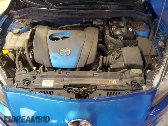 2012 Mazda 3 i Grand Touring with VIN JM1BL1W78C1609667, listed as a Copart auction lot 86858354 with 197,329 mi miles and Non repairable. Bid and sale history available at DreamBid. Image 11.