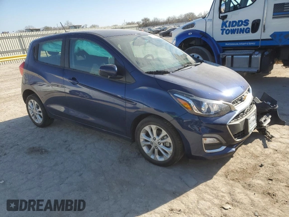 2022 Chevrolet Spark 1LT with VIN KL8CD6SA5NC021466, listed as a Copart auction lot 41707225 with 32,760 mi miles and Salvage Title. Bid and sale history available at carsss.com. Image 4.