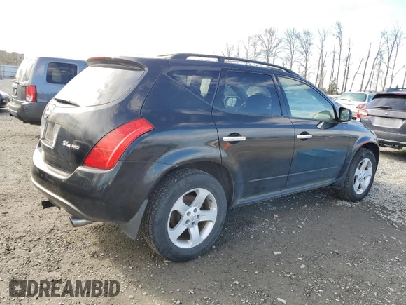 2004 Nissan Murano SE z VIN JN8AZ08W24W311200, wystawiony jako Copart lot #50613815 z przebiegiem 158 239 mil mil oraz Czysty tytuł • Clean title. Historia ofert i sprzedaży dostępna na DreamBid. Obrazek 3.