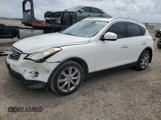 2012 Infiniti EX Journey with VIN JN1AJ0HP4CM401229, listed as a Copart auction lot 54955625 with 107,955 mi miles and Salvage title. Bid and sale history available at DreamBid. Image 1.