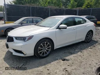 2018 Acura TLX Technology z VIN 19UUB3F55JA001996, wystawiony jako Copart lot #59253335 z przebiegiem 49 005 mil mil oraz Szkoda całkowita • Salvage title. Historia ofert i sprzedaży dostępna na DreamBid. Obrazek 1.