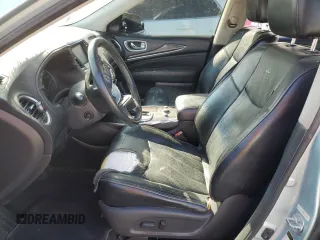 2013 Infiniti JX35 with VIN 5N1AL0MM8DC339713, listed as a Copart auction lot 50605525 with 106,036 mi miles and Salvage Title. Bid and sale history available at carsss.com. Image 7.