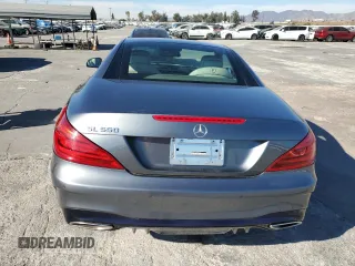 2019 Mercedes-Benz SL-Class SL 550 with VIN WDDJK7DAXKF055166, listed as a Copart auction lot 82319004 with 61,282 mi miles and Salvage Title. Bid and sale history available at carsss.com. Image 6.