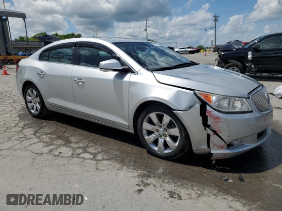2010 Buick LaCrosse CXS with VIN 1G4GE5EV2AF252960, listed as a Copart auction lot 52744145 with 140,848 mi miles and Salvage Title. Bid and sale history available at DreamBid. Image 4.