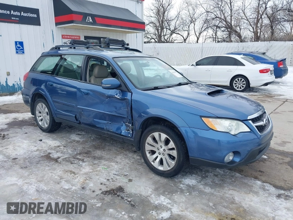 2008 Subaru Outback XT Limited with VIN 4S4BP63C884304982, listed as a IAAI auction lot 41306457 with 88,359 mi miles and . Bid and sale history available at DreamBid. Image 1.