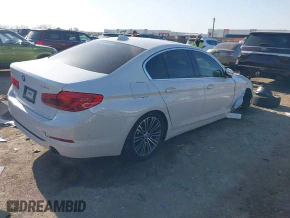 2020 BMW 5 Series 530i with VIN WBAJR3C0XLWW74548, listed as a IAAI auction lot 41992322 with 59,984 mi miles and . Bid and sale history available at DreamBid. Image 4.