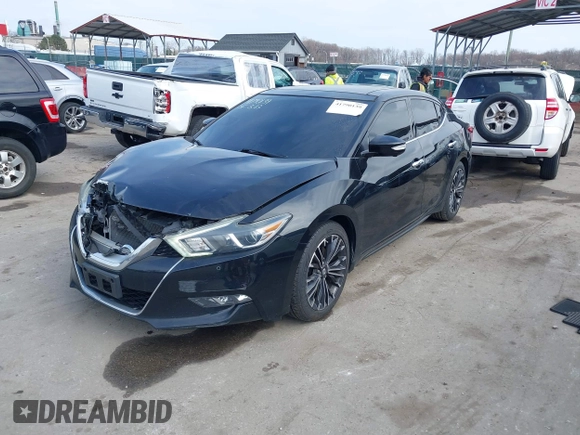 2016 Nissan Maxima 3.5 SV with VIN 1N4AA6AP2GC388167, listed as a IAAI auction lot 41790139 with 91,434 mi miles. Bid and sale history available at carsss.com. Image 18.