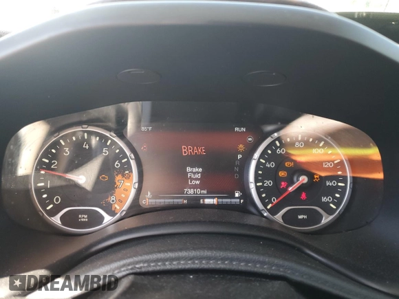 2015 Jeep Renegade Limited z VIN ZACCJADT6FPB79524, wystawiony jako Copart lot #57915315 z przebiegiem 73 810 mil mil oraz Szkoda całkowita • Salvage title. Historia ofert i sprzedaży dostępna na DreamBid. Obrazek 9.