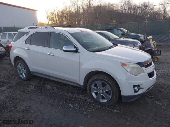 2012 Chevrolet Equinox LTZ with VIN 2GNFLFE50C6264864, listed as a IAAI auction lot 41756887 with 181,942 mi miles. Bid and sale history available at carsss.com. Image 1.