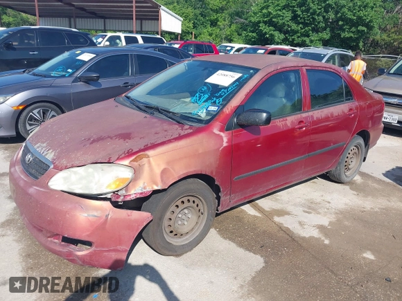 2007 Toyota Corolla CE with VIN 1NXBR32E17Z818506, listed as a IAAI auction lot 42088756 with 191,490 mi miles and . Bid and sale history available at DreamBid. Image 2.