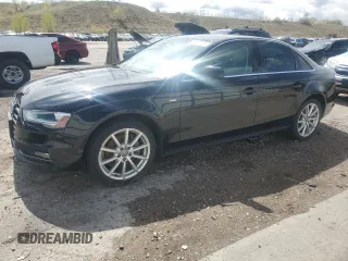 2015 Audi A4 Premium Plus z VIN WAUEFAFLXFN019109, wystawiony jako Copart lot #55350775 z przebiegiem 76 254 mil mil oraz Tytuł czysty. Historia ofert i sprzedaży dostępna na DreamBid. Obrazek 1.