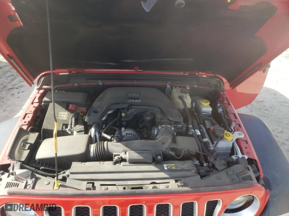 2019 Jeep Wrangler Unlimited Sport S with VIN 1C4HJXDGXKW611346, listed as a Copart auction lot 44213035 with 145,981 mi miles and Salvage Title. Bid and sale history available at carsss.com. Image 12.