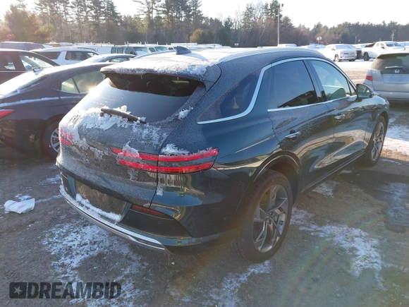 2024 Genesis GV70 Advanced with VIN 5NMMCET16RH003640, listed as a IAAI auction lot 41406634 with 8,250 mi miles and . Bid and sale history available at DreamBid. Image 4.