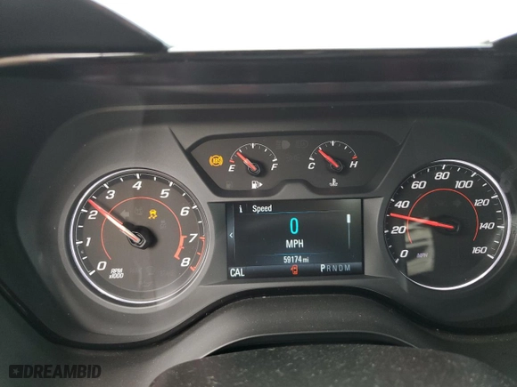2018 Chevrolet Camaro 1LT with VIN 1G1FB3DS3J0126364, listed as a Copart auction lot 47255424 with 59,174 mi miles. Bid and sale history available at carsss.com. Image 9.