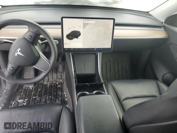 2021 Tesla Model Y Standard Range z VIN 5YJYGDED3MF120514, wystawiony jako Copart lot #46156775 z przebiegiem 93 470 mil mil oraz Szkoda całkowita • Salvage title. Historia ofert i sprzedaży dostępna na DreamBid. Obrazek 8.