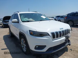 2019 Jeep Cherokee Latitude Plus with VIN 1C4PJLLB9KD232828, listed as a IAAI auction lot 42373598 with 106,160 mi miles and . Bid and sale history available at DreamBid. Image 1.
