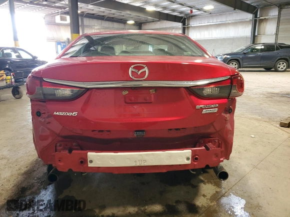 2017 Mazda 6 Sport z VIN JM1GL1U5XH1127345, wystawiony jako Copart lot #56196575 z przebiegiem 131 059 mil mil oraz Szkoda całkowita • Salvage title. Historia ofert i sprzedaży dostępna na DreamBid. Obrazek 6.