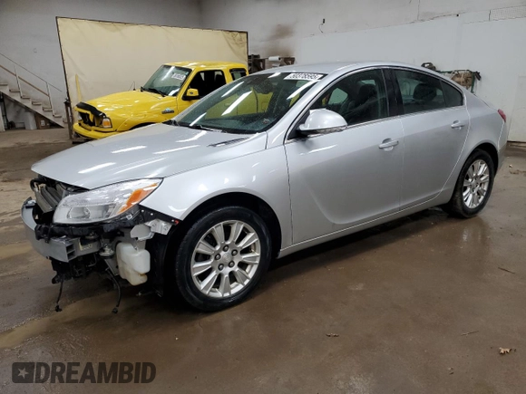 2012 Buick Regal with VIN 2G4GR5ER7C9213011, listed as a Copart auction lot 50378595 with 107,179 mi miles and Clean Title. Bid and sale history available at carsss.com. Image 1.