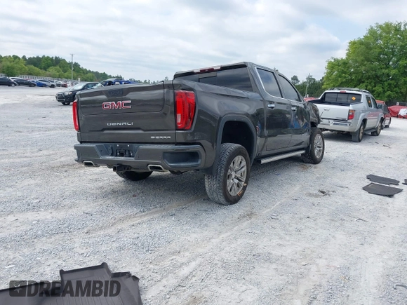2019 GMC Sierra 1500 Denali z VIN 1GTU9FEL8KZ180128, wystawiony jako IAAI lot #42028488 z przebiegiem 78 015 mil mil oraz . Historia ofert i sprzedaży dostępna na DreamBid. Obrazek 4.