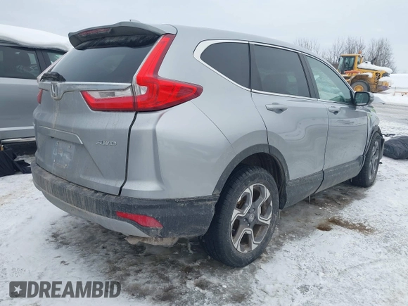 2018 Honda CR-V EX-L with VIN 7FARW2H81JE026402, listed as a IAAI auction lot 41629692 with 102,556 mi miles. Bid and sale history available at carsss.com. Image 4.