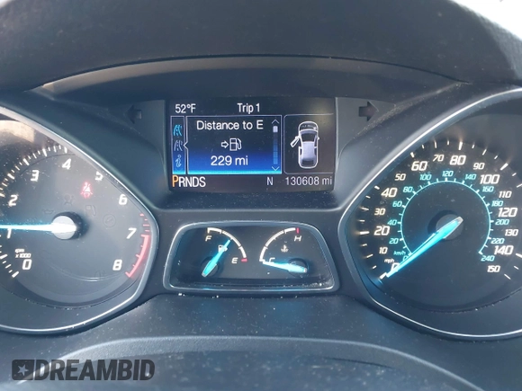 2013 Ford Escape SEL with VIN 1FMCU9HX5DUB24167, listed as a IAAI auction lot 41789266 with 130,608 mi miles. Bid and sale history available at carsss.com. Image 7.